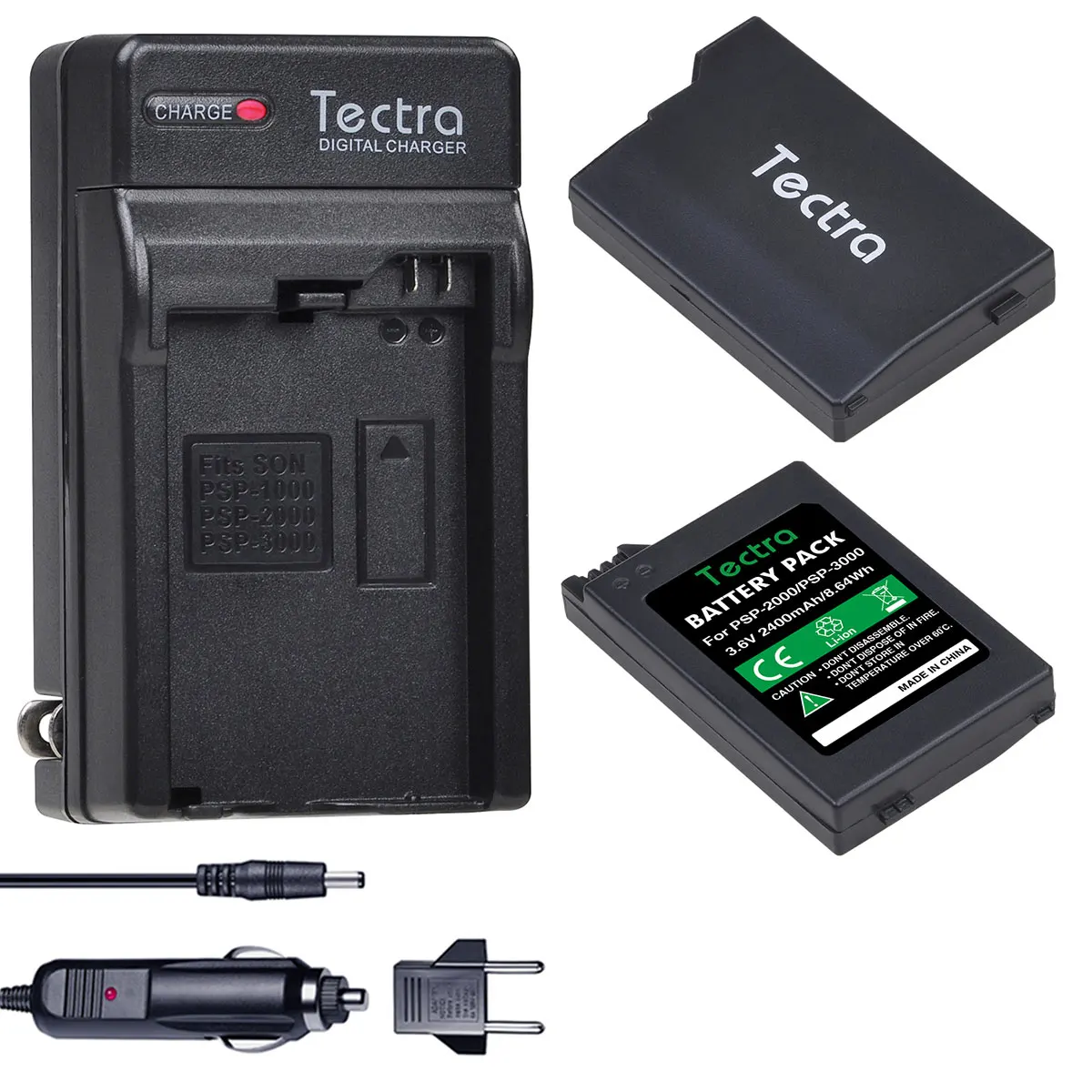 Per Sony Psp 3000 Kit Caricabatterie Per Sony Psp 3000 Psp Slim 2000 Psp-S110 Console, Psp-2001, Psp-3000, Psp-3001