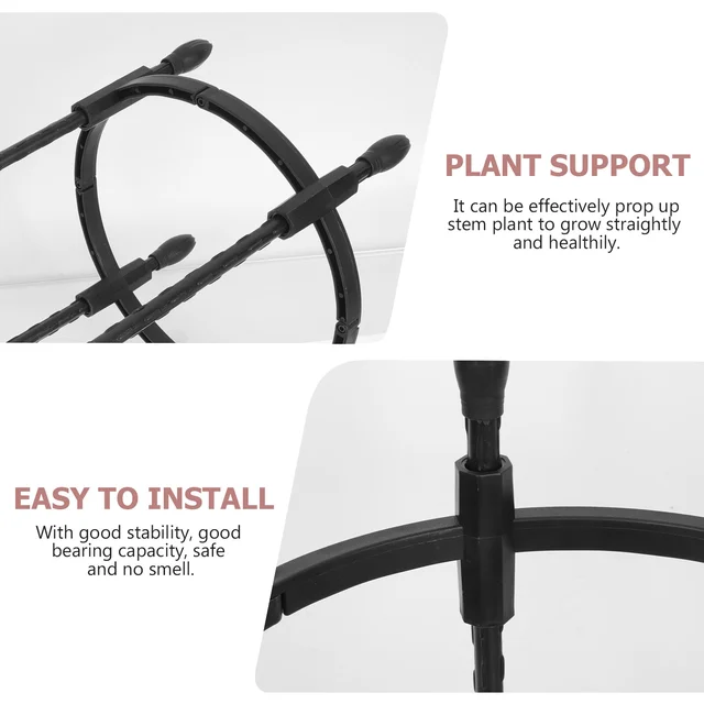 Virág -Segédállvány Cserepes Állvány Virágok Támogató Rúd Szobanövények Élő Beltéri Keret Mászás - Image 2