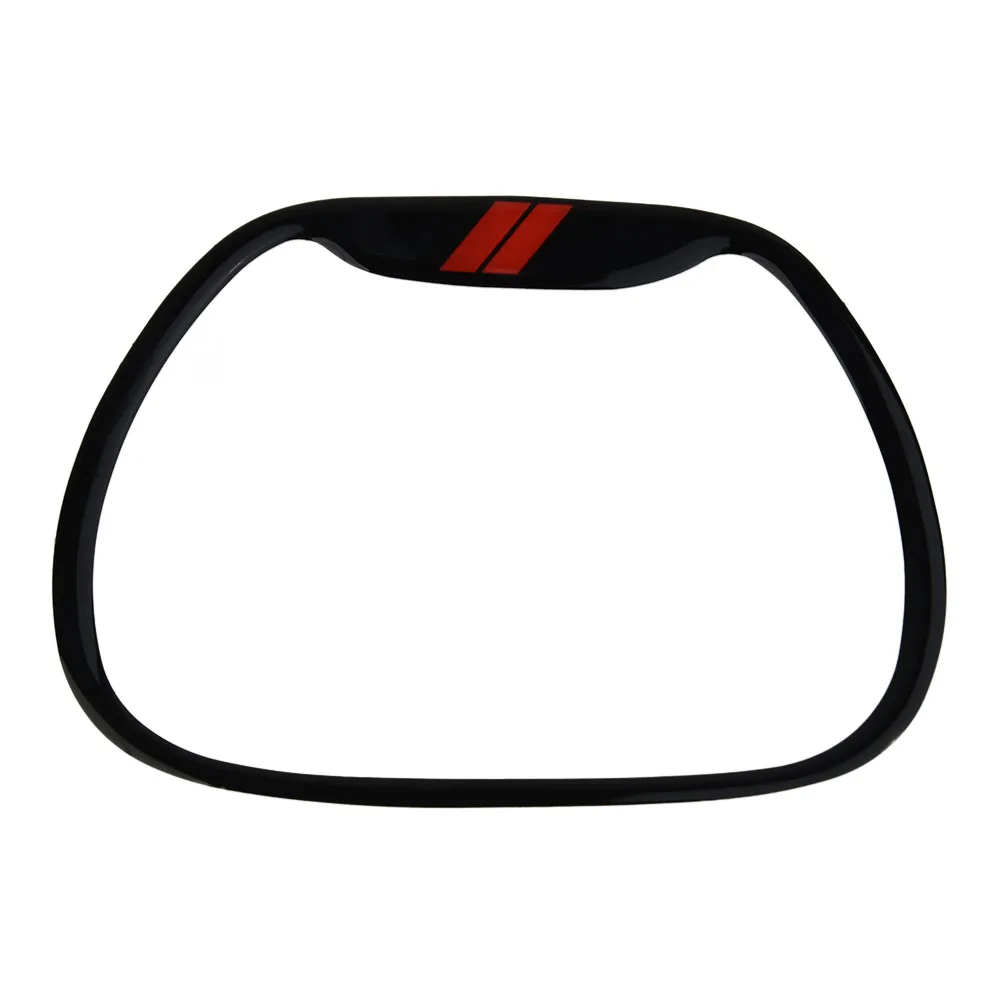 

Steering Wheel Central Ring Trim ABS Black Self- Adhesive Tape For Dodge For Challenger Charger 2015+ For Durango 1pcs/Set