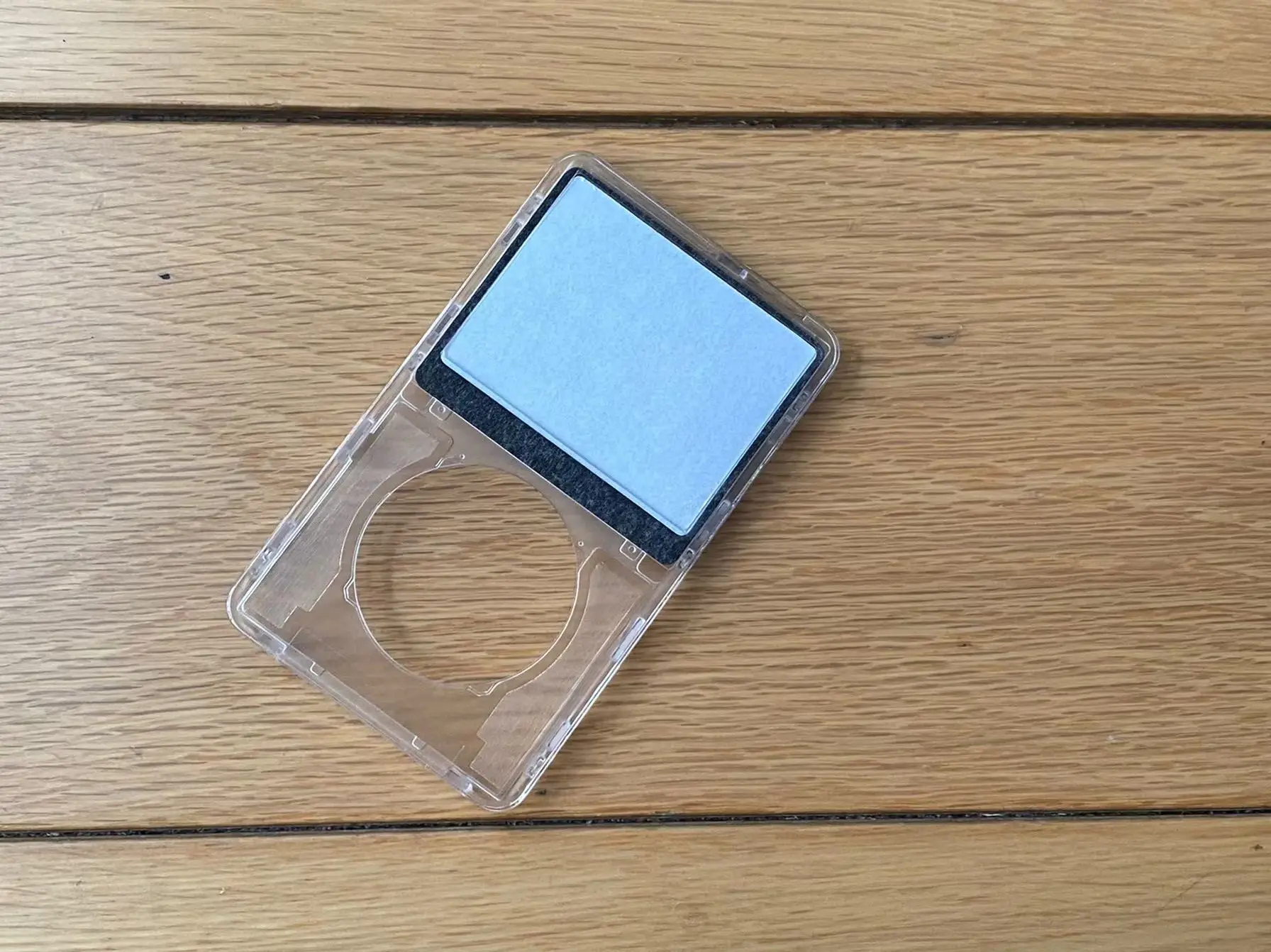 iPod Classic 第5世代/第5.5世代 ブラック ホワイト 透明 パープル