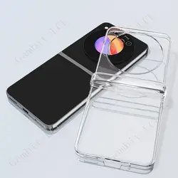Shockproof Anti-Fall Soft Silicone TPU Back Cover Case for Libero Flip (Clear)