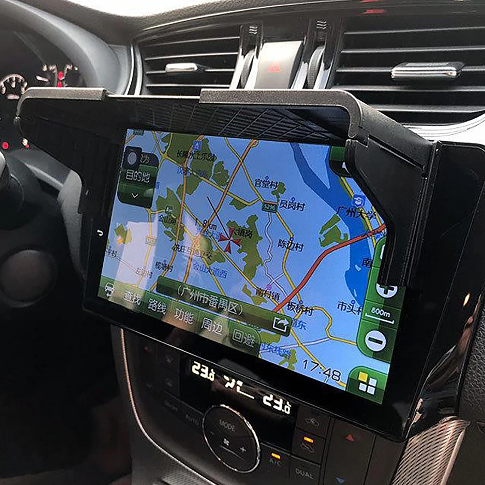자동차 GPS 네비게이터 태양 쉐이드 눈부심 방지, 햇빛가리개 비전 쉴드, 범용 스크린 바이저, 자동차 인테리어 액세서리