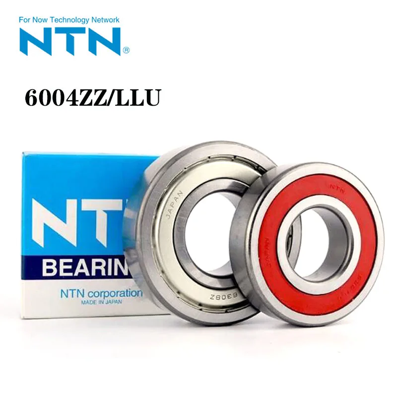 

NTN Japan Original Import 6004ZZ 6004LLU 20*42*12mm Deep Groove Ball Bearing ABEC-9 High Precision Speed Metal Rubber Bearings