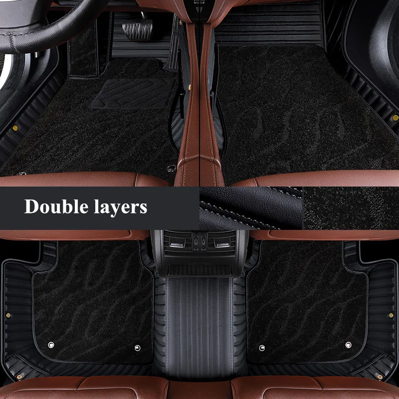 

Top quality! Custom special car floor mats for Mercedes Benz S 400 L W223 2024-2021 waterproof double layers carpets for S400 L