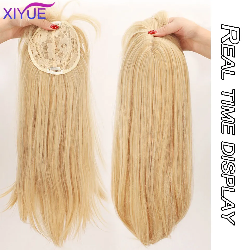 XIYUE   Wig female manga bangs long straight hair with top bangs patch wig patch air bangs wig patch