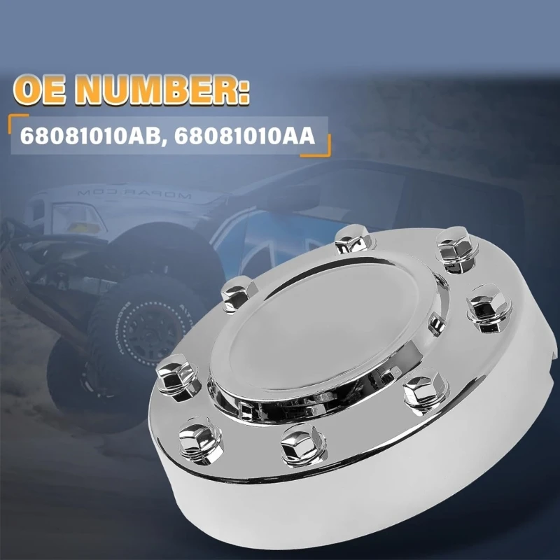 3500 2011-2018 휠 센터 허브 캡 M76E용 교체 앞바퀴 센터 캡