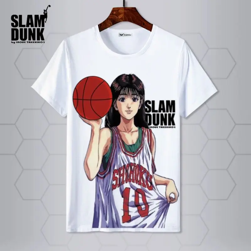 SLAM DUNK　tシャツ Unisex Tshirt, Sport 90s Anime Lovers, Basketball Anime Tshirt