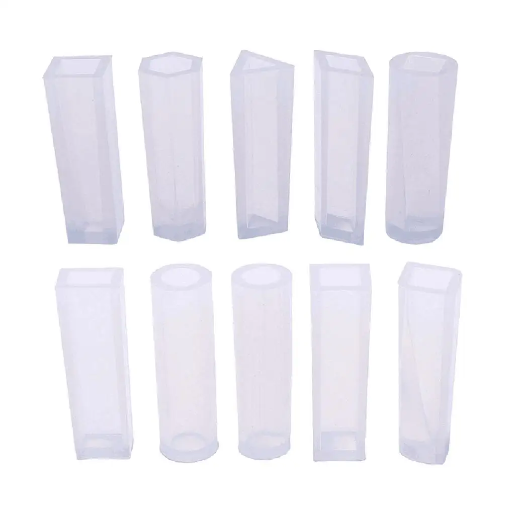 

10pcs Assorted Geometric Jewelry Casting s Silicone Resin Jewelry Mould
