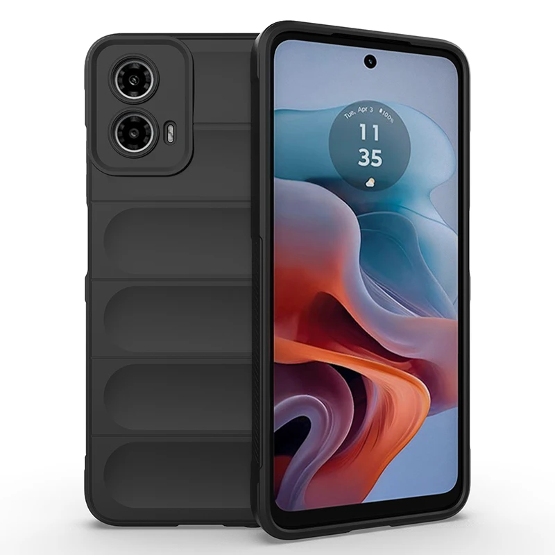 Противоударный чехол для Motorola Moto G34 G54 G32 G62 G73 G84 Чехол телефона Edge 40 Neo Liquid Silicon Coque