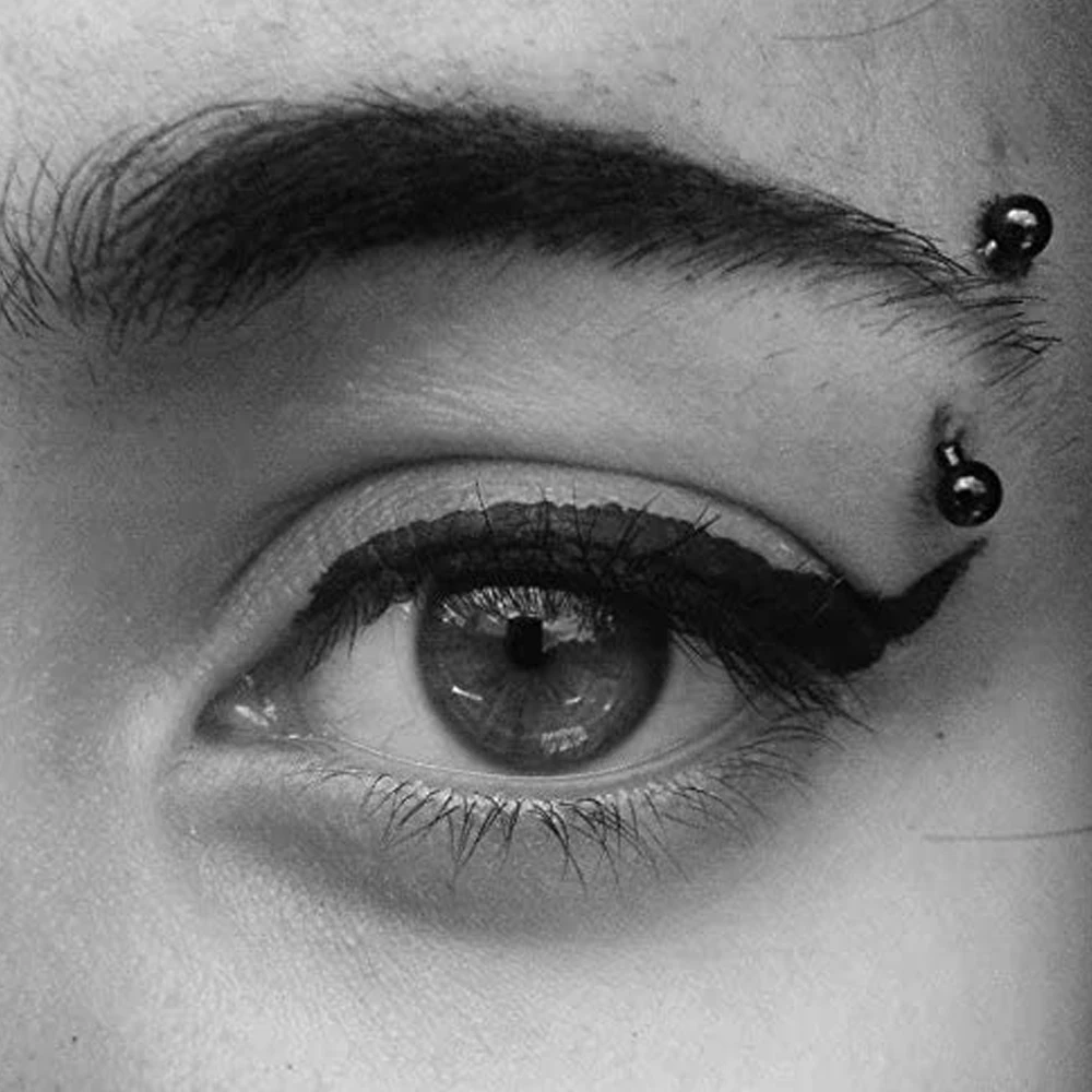Piercing Jewelry Body Piercing Earrings Ear Piercing Jewelry Metal Jewelry Body Piercing Jewelry Body Jewelry 1 Pcs 16G Surgical Steel Daith Rook Earring 6mm 8mm 10mm Curved Barbell Eyebrow Rings For Women Men