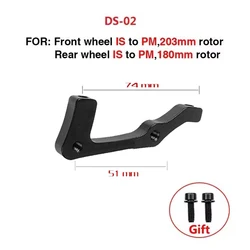Ultralight Bike Disc Brake Rotor Mount Adapter (DS02)
