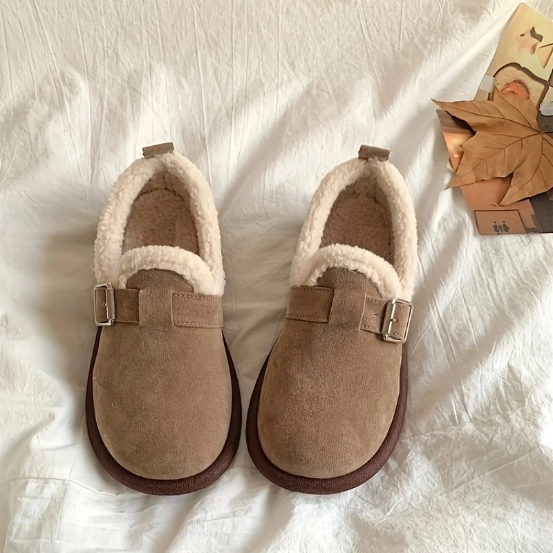 CozyFleeceMoccasins-PlushLined,Non-SlipSole&AdjustableStrap.PerfectIndoor/OutdoorWinterComfort!-AliExpress322