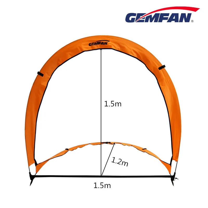

Gemfan складные Стекловолоконные рейки двойного назначения Airgates 150x150x120 см для радиоуправляемых FPV гоночных беспилотных летательных аппаратов