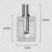 Shower Holder Adjustable Self-Adhesive Shower Head Stand Bracket Punch Free Wall Shower Head Holder Bathroom Accessories 6