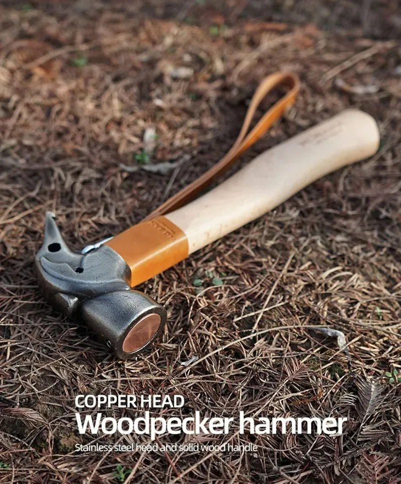 Martello In Gomma 350g - Testa Morbida, Impugnatura Ergonomica, Per Lavori Delicati - Foto 4