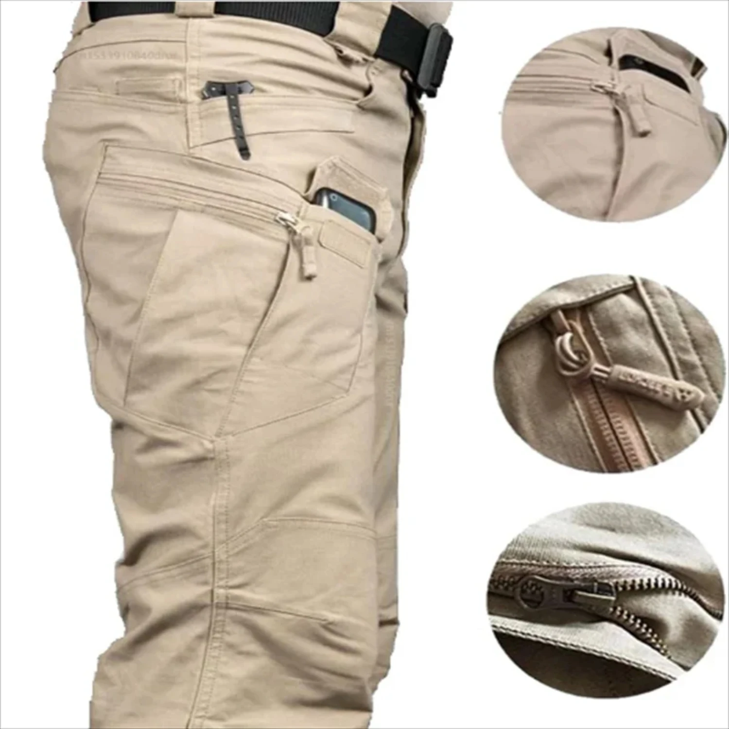 New Tactical Cargo Pants Men Combat SWAT Military Pants Cotton Many Bolsos Stretch Flexible Casual Trousers Male