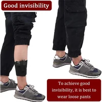 Tactical Ankle Holster  Drop Leg Gun Holder for Right Left Leg Concealed Elastic Leg Pouch Pistol Bag Hunting Accssories 2