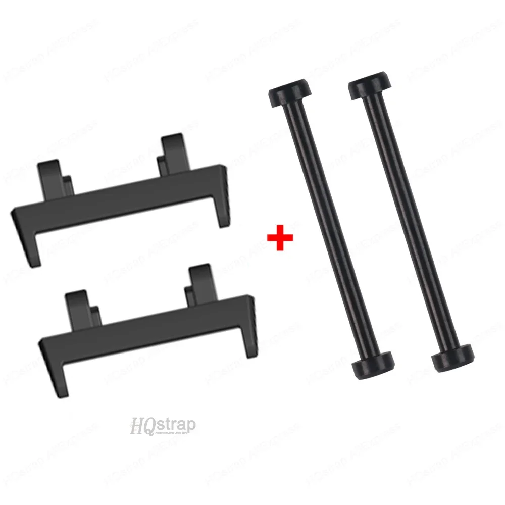 Premium Metal Screw Connectors for Smartwatch Strap Adapter (2-Pack)