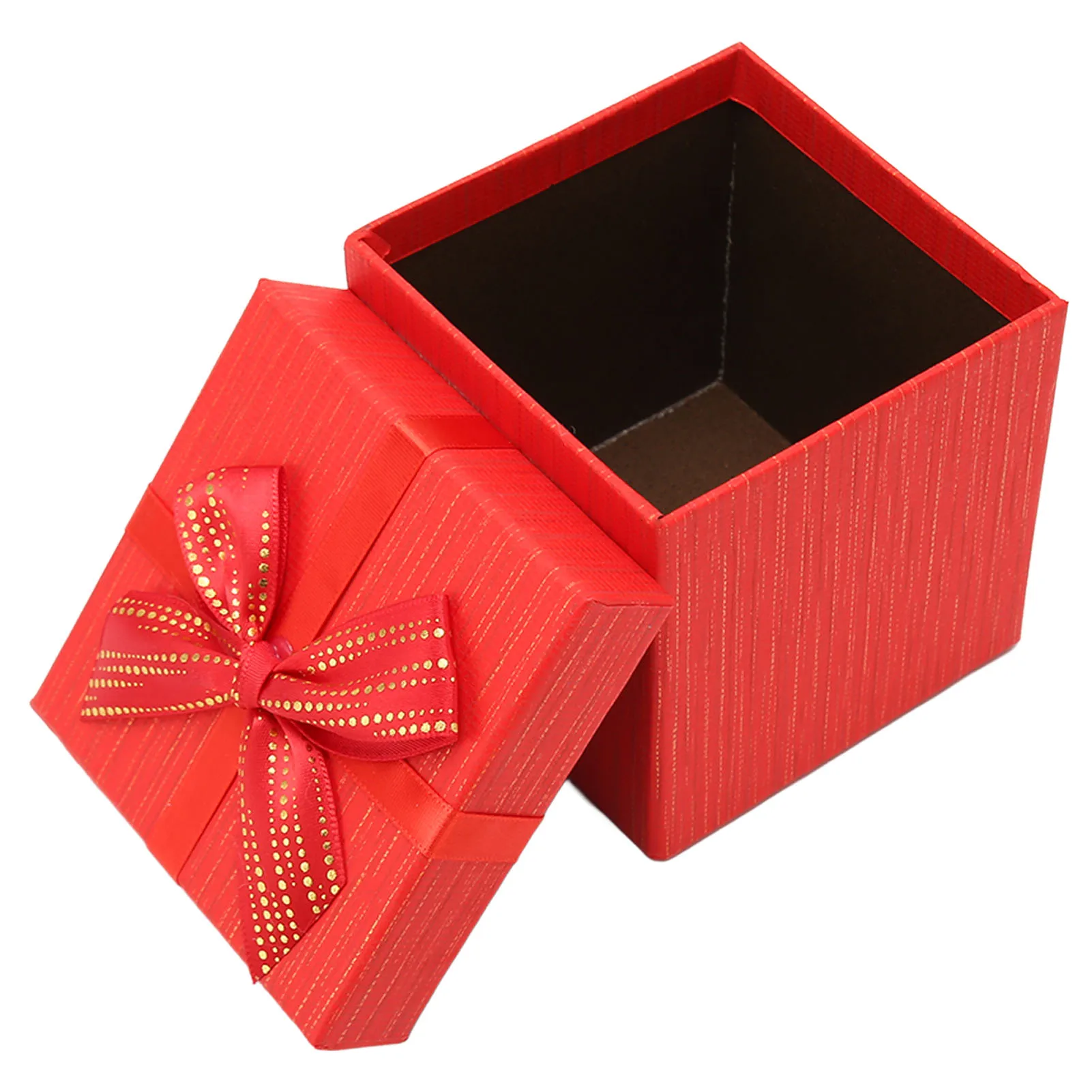 4pcsCardboardGiftBoxWithLidsRibbonGiftHnadmadePackaging