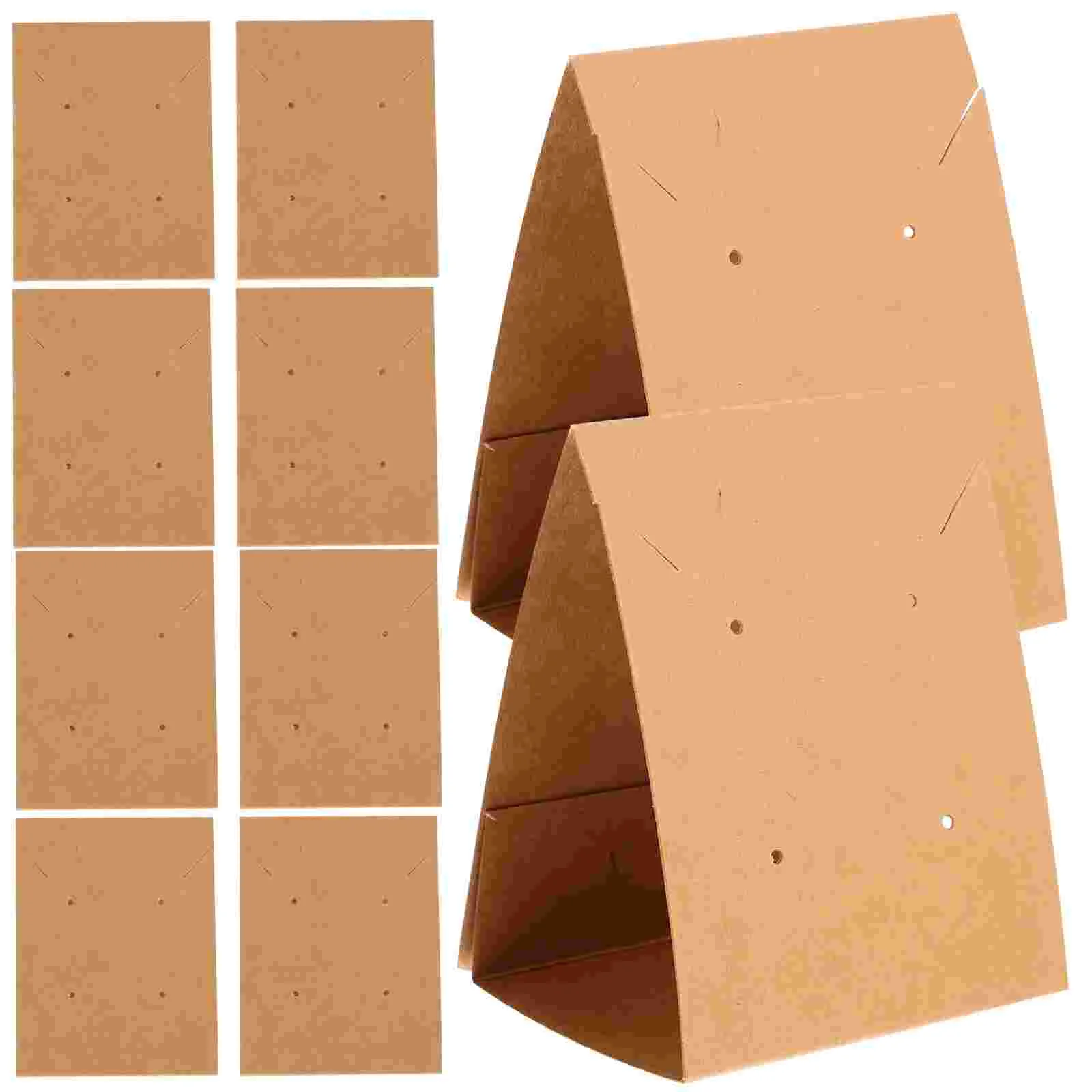 

Practical Lightweight Tags Earring Cards Necklace Displaying Cards For Jewelry Wrapping Earring Display Necklace Display