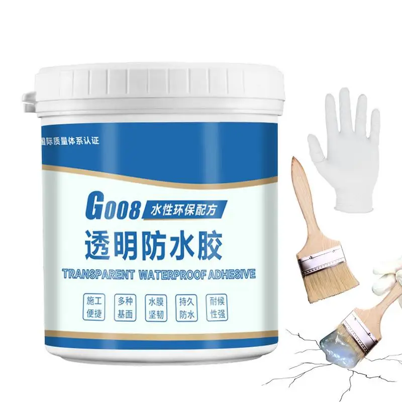 Colla Impermeabile Trasparente Colla Impermeabile Trasparente Da 11.8 Once Per Piastrelle Doccia Colla Sigillante Per Piastrelle Da Bagno Colla Per Pi