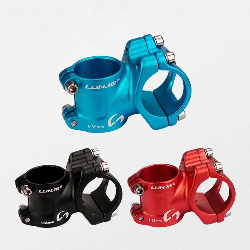 

Mountain Bike Power Short Stem MTB Stem 31.8/25.4mmx35mm Road Bicycle Handlebar Stem Rise 0 Degree Bicycle Parts