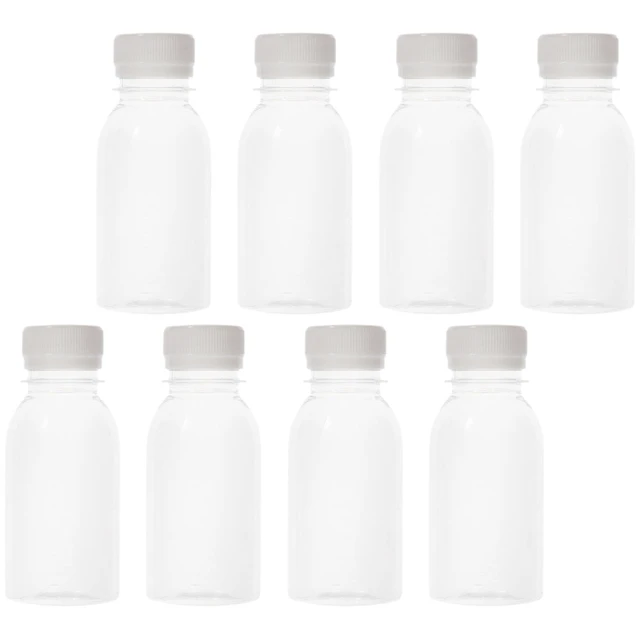 Juicing Bottle Milk Bottle Bulk Water Bottles Reusable Smoothie Clear Caps  Mini Fridge Containers Plastic