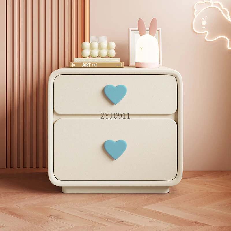 Bedroom bedside table French cream wind bedside table Children's room creative cute shelf