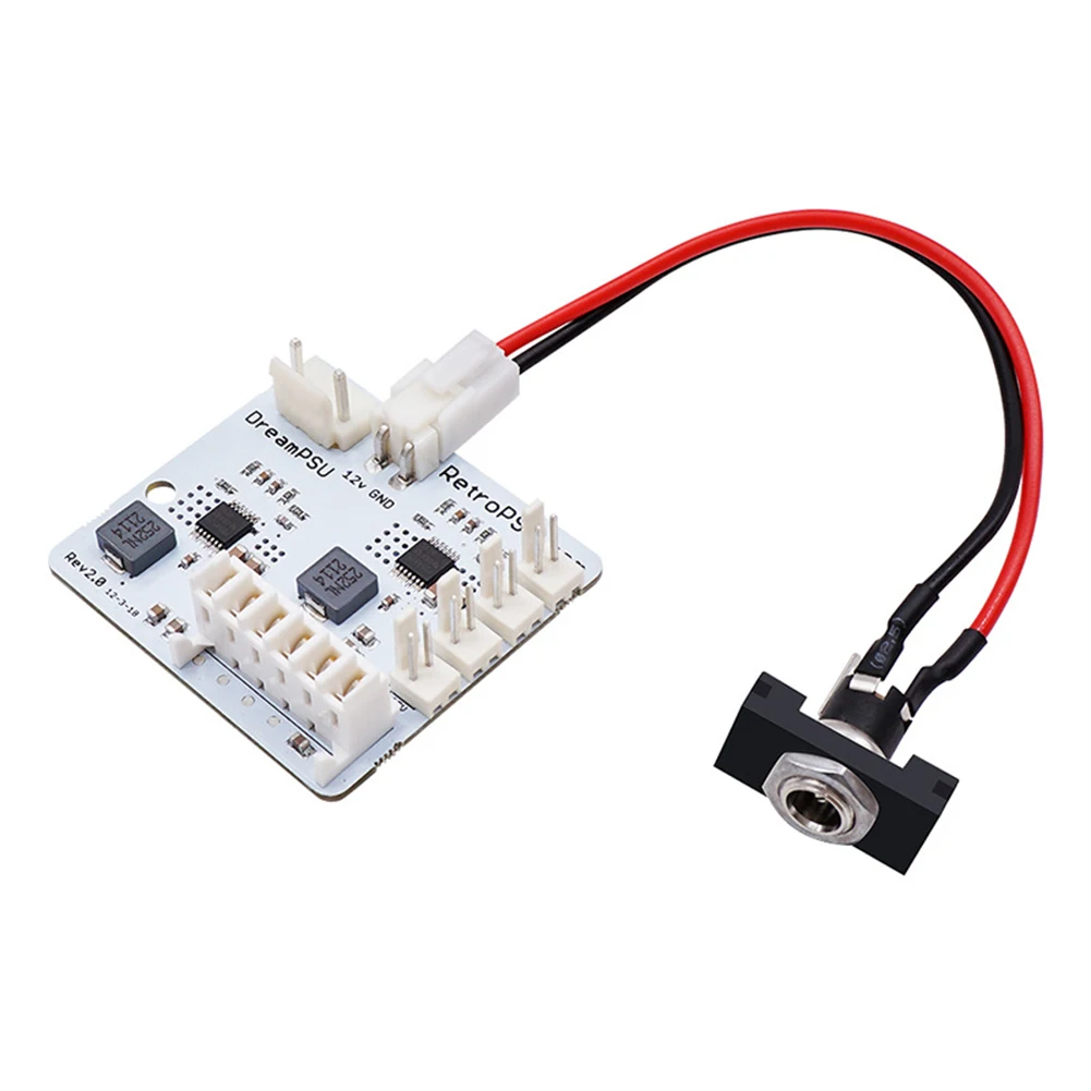 Enhanced Dream Power Supply Board with Adapter for SEGA DreamCast Console Replacement