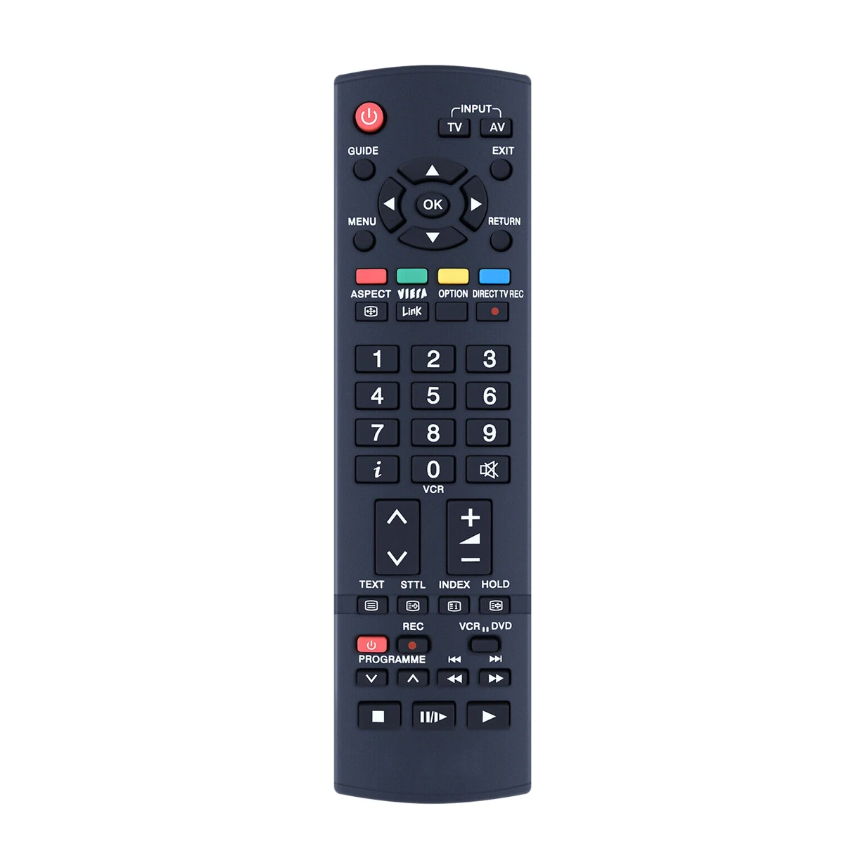 Telecomando Per Panasonic Th-40Pa60A Th-42Pa60A Th-50Pa60A Th-37Px60U Th-37Px80Ba Th-37Px80E Th-58Px60U Led Lcd Hdtv Tv