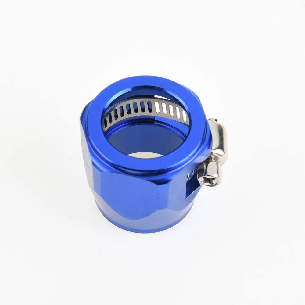 Aluminium Hose Clamp AN4/AN6/AN8/AN10/AN12 Hose End Finisher Fuel Oil Clip Water Pipe Clamps Hex Finishers stainless steel clips,fuel hose clamp finishers