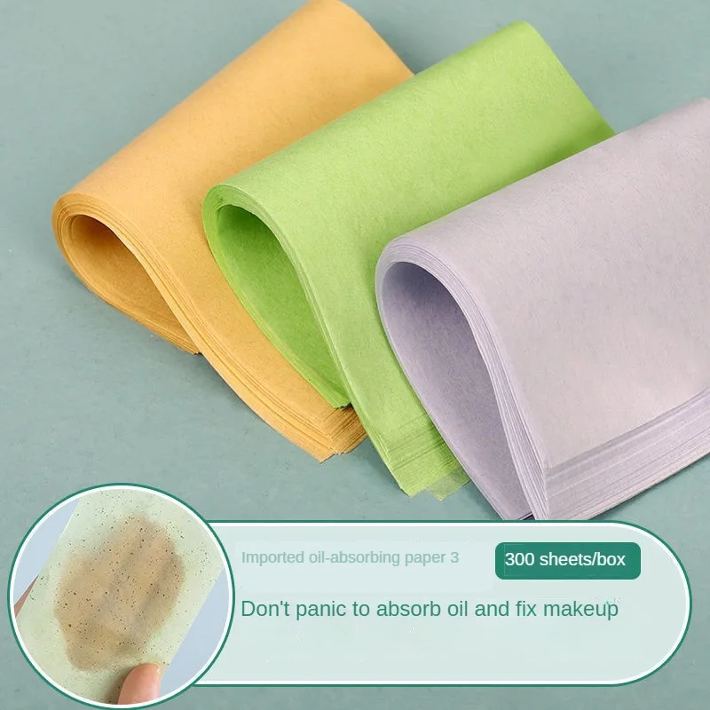 Face Oil Absorbing Paper Portable Facial Absorbent Oil Control Wipes Cleanser Oil Blotting Matting Tissue Makeup Clean Tools