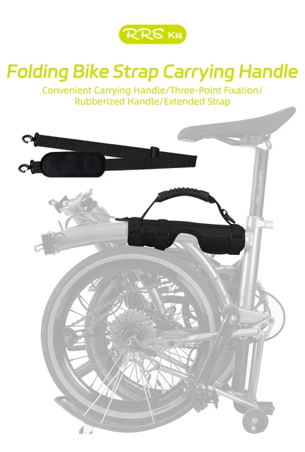 Bike Frame Folding Bike Carry Strap Rrskit With Bike Crossbeam