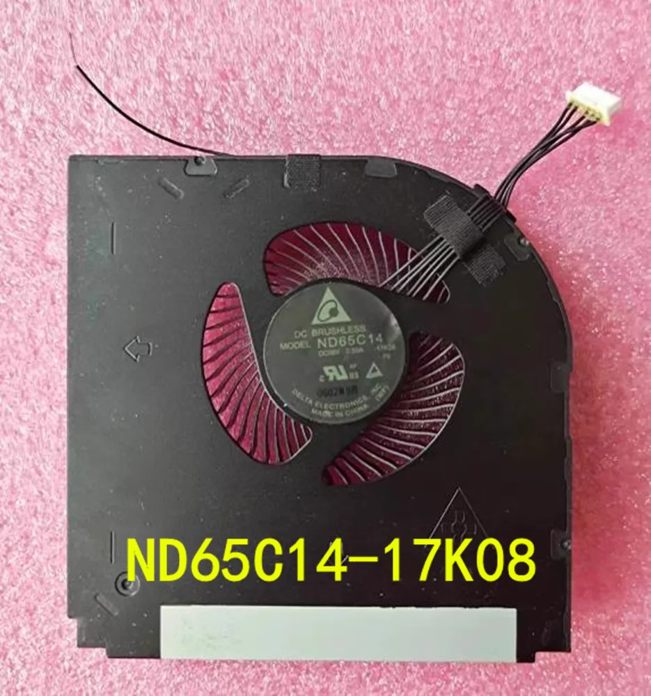 New laptop CPU cooling fan for MODEL ND65C14-17K08 ND65C13-17K07 MG75090V1-C180-S9A MG75090V1-C190-S9A DC5V
