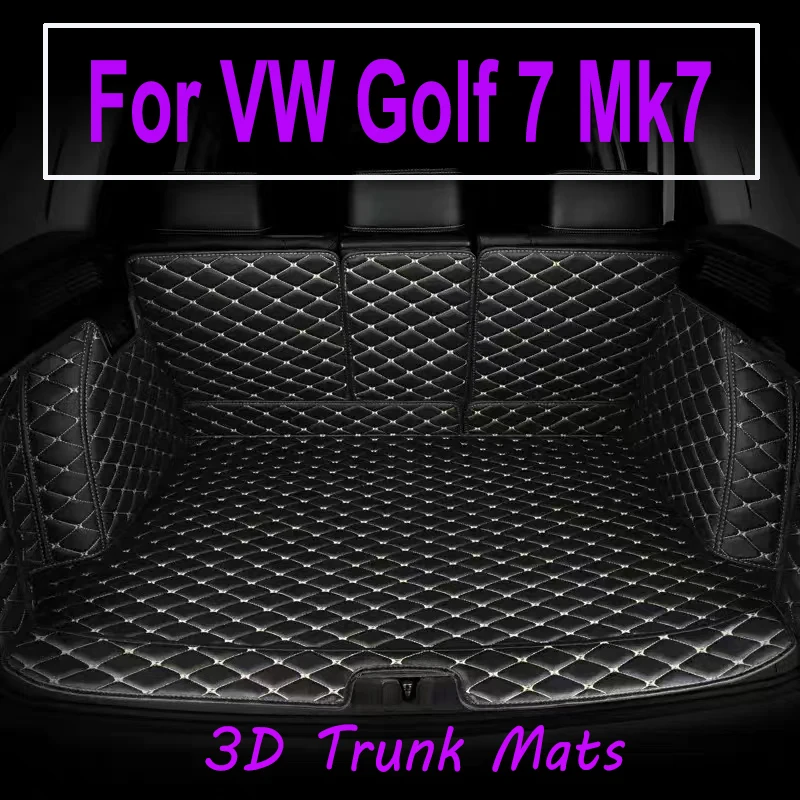 

Коврики для багажника автомобиля Volkswagen VW Golf 7 Mk7 2012 ~ 2020