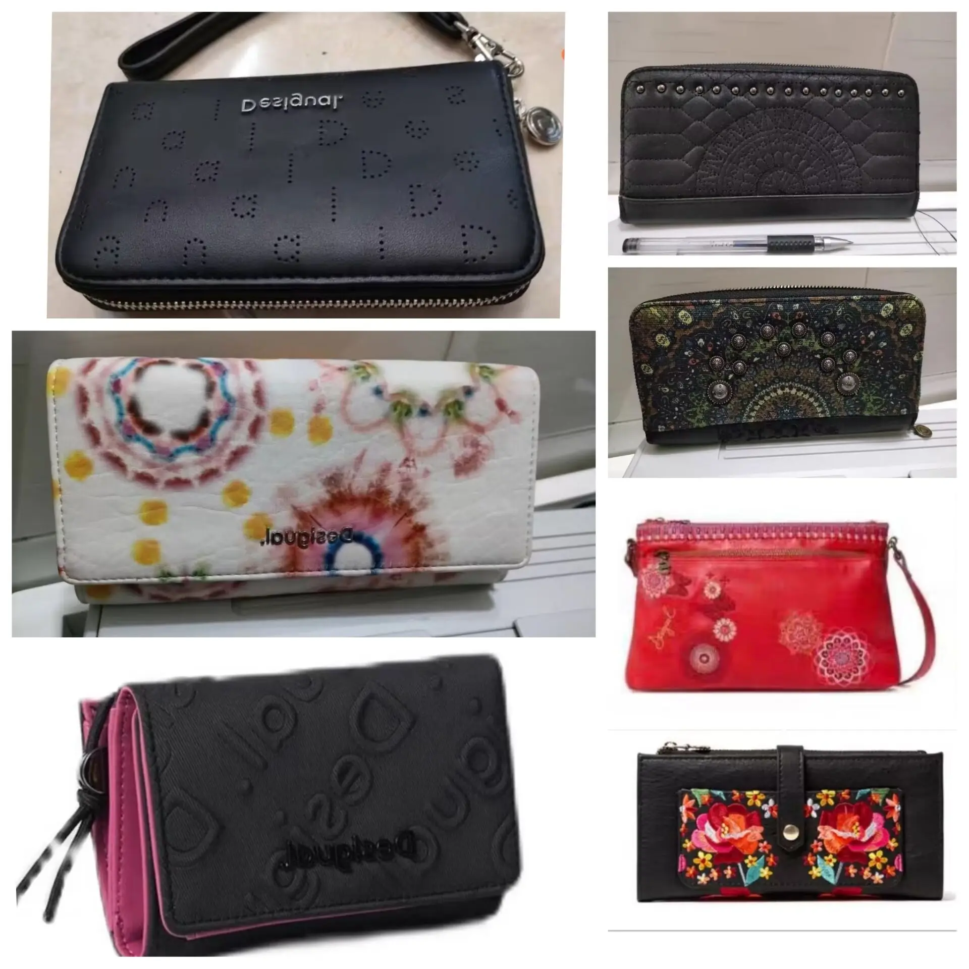 FashionableSpanishladypursewalletcardpursezerowalletMulticolor