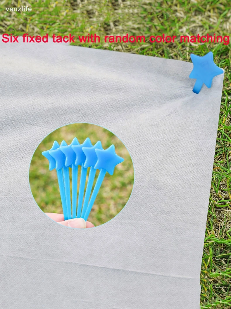 Disposable picnic mat Outdoor portable moisture-proof mat Spring outing Picnic linen Waterproof and dirty camping floor mat 6
