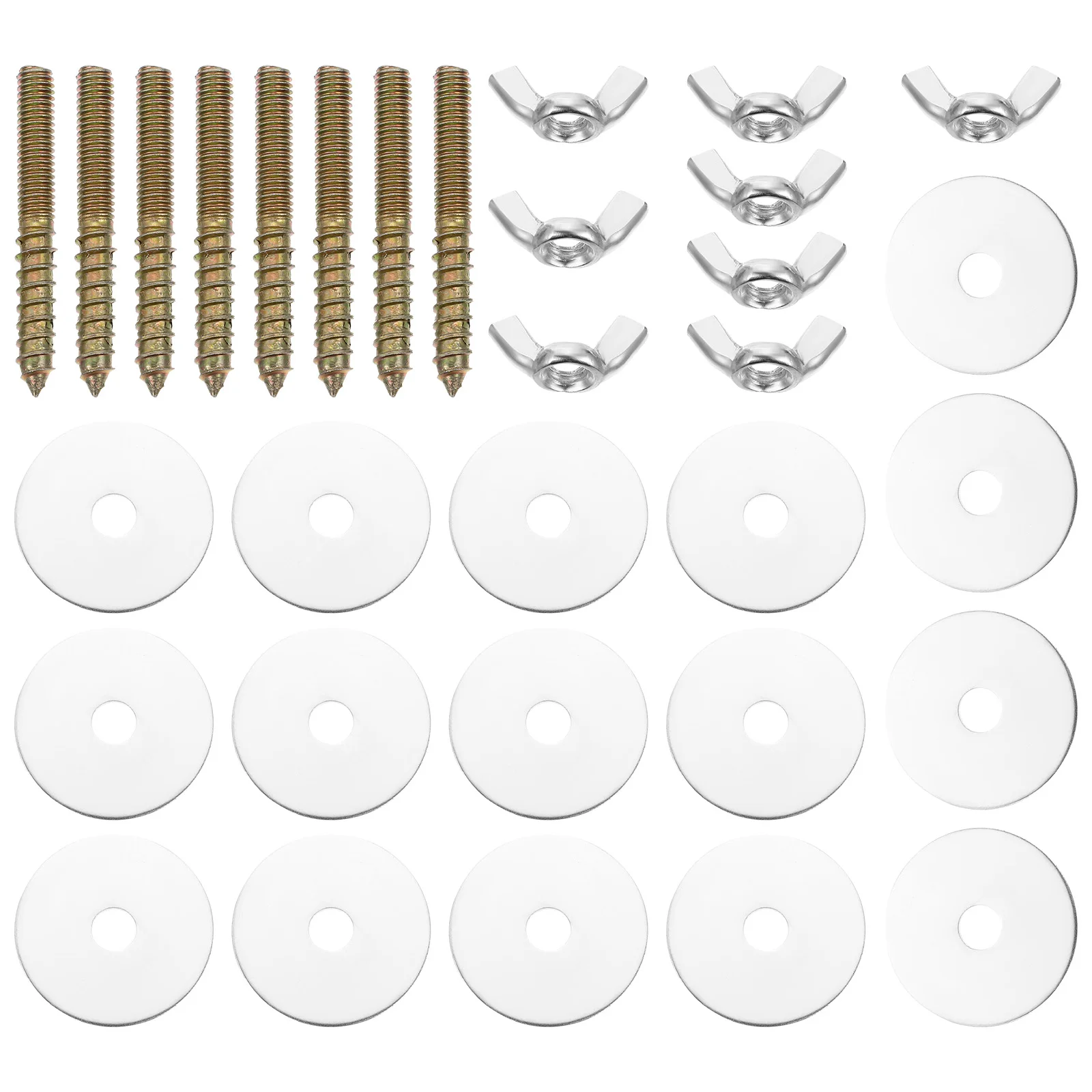 Screws Standoff Screws Nuts Hamster Bird Screw Wing Kitspringboard Supplies Breeding Accessories Box Fixing Parrot Bolts Pet