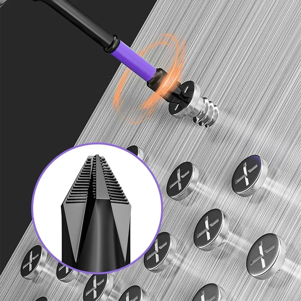 PH2 Cross Screwdriver Set 10/20pcs Magnetic Batch Head Impact Drill Bit Alloy Steel Non-slip Cross Screwdriver 25/50/65/70/90mm screwdriver set magnetic screwdriver set magnetic screwdriver bit set