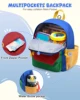 Cute Backpack for Boys & Girls, Lightweight Waterproof School Bag, Perfect for Daycare, Preschool, Kindergarten, Hiking & Travel 3