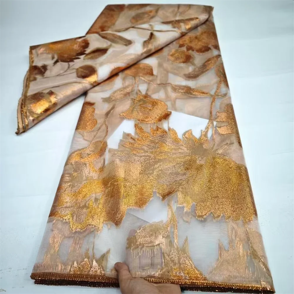 Africano Jacquard Broccato Tessuto di Lusso Viola Nigeriano Organza  Doratura Pizzo Tulle Maglia Francese Netto Brocard Tissu 5Yard DJO51 -  AliExpress, image size:1000x1000