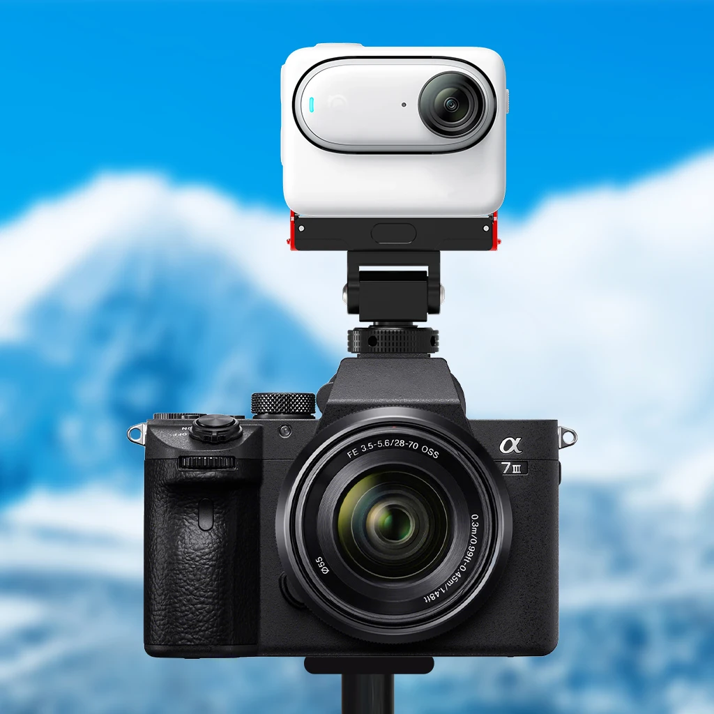 Adattatore Magnetico A Sgancio Rapido Per Insta360 GO 3/3S: Supporto Con Ventosa E Artiglio In Metallo