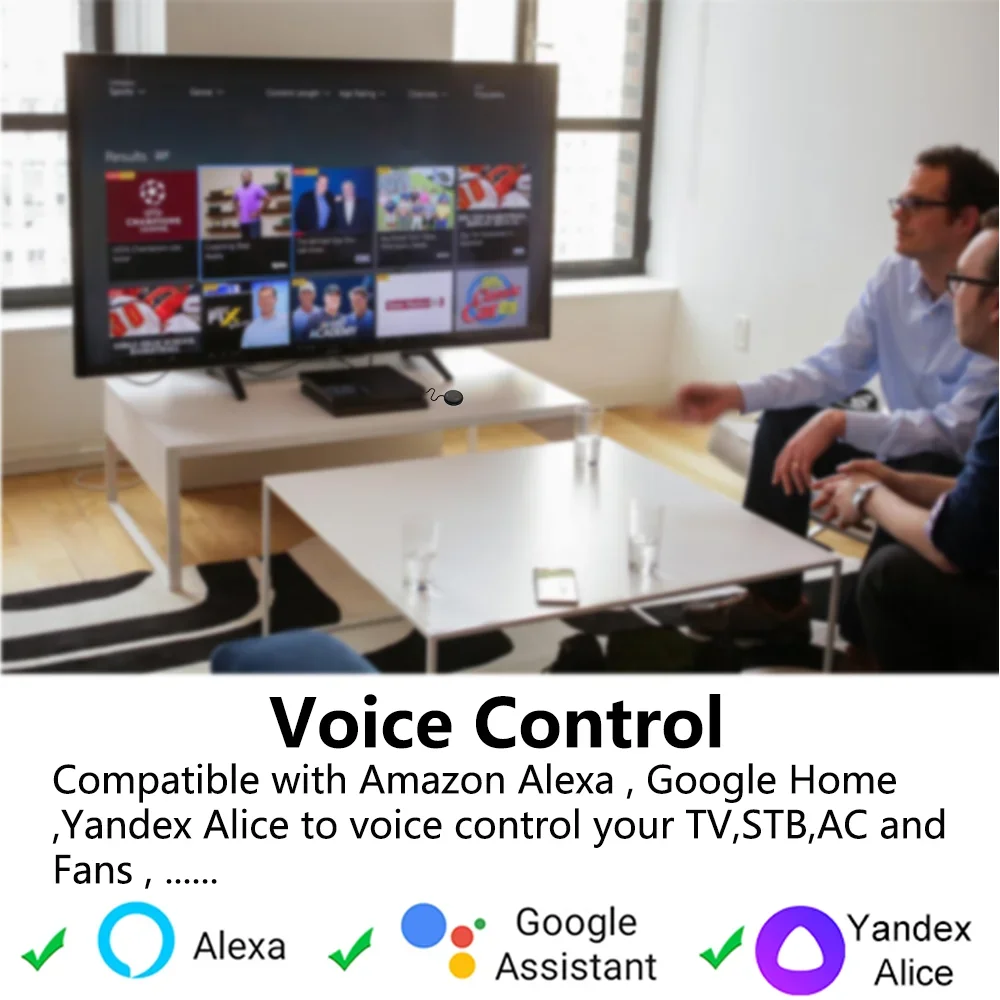 WiFi IR Remote Tuya WiFi IR Remote Control Smart Universal for TV Air Conditioner Alexa Remote Control Work with Google Home Yandex Google