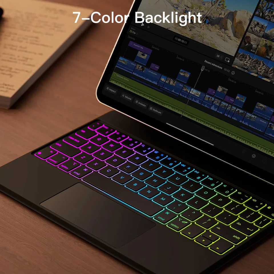 Magic Keyboard for iPad Pro 11 12.9 Air 4 Air 5 for iPad 10th