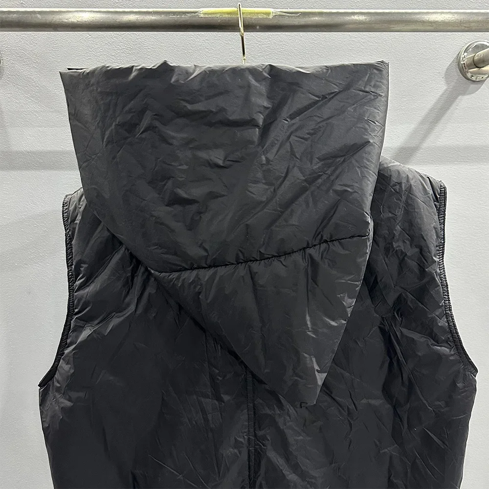 Description Picture 6 of itemBrand Rick Men Casual Vest Wizarding Hat Sveless Diagonal Zipper Thin Coat Jacket Vest