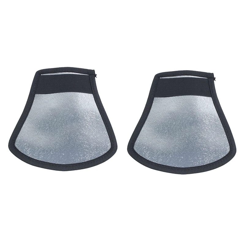 2X Flash Diffusore Argento/Bianco Riflettore Per Nikon Speedlite Sb-600,Sb-800,Sb-900,Canon Speedlite 380Ex 430Ex 550Ex