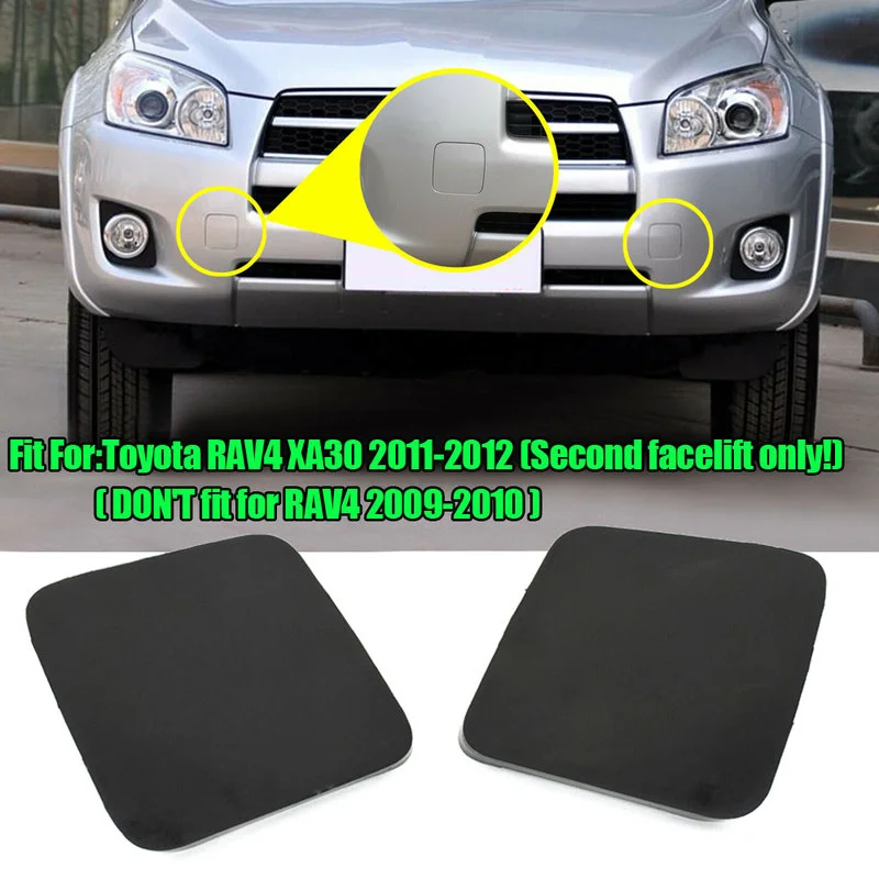 53286-42931 For Toyota 06-09 RAV4 Sport Front Left Bumper Tow Bracket Hole Cover 