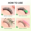 5Pcs 5g Lashes Extensions Removal Professional Remover Cream For Lash Remover Fruit Flavour Eyelashes Glue Remover Makeup Tools 2