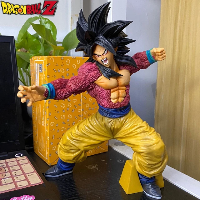 Figura cofrinho plastoy dragon ball filho goku gold — nauticamilanonline