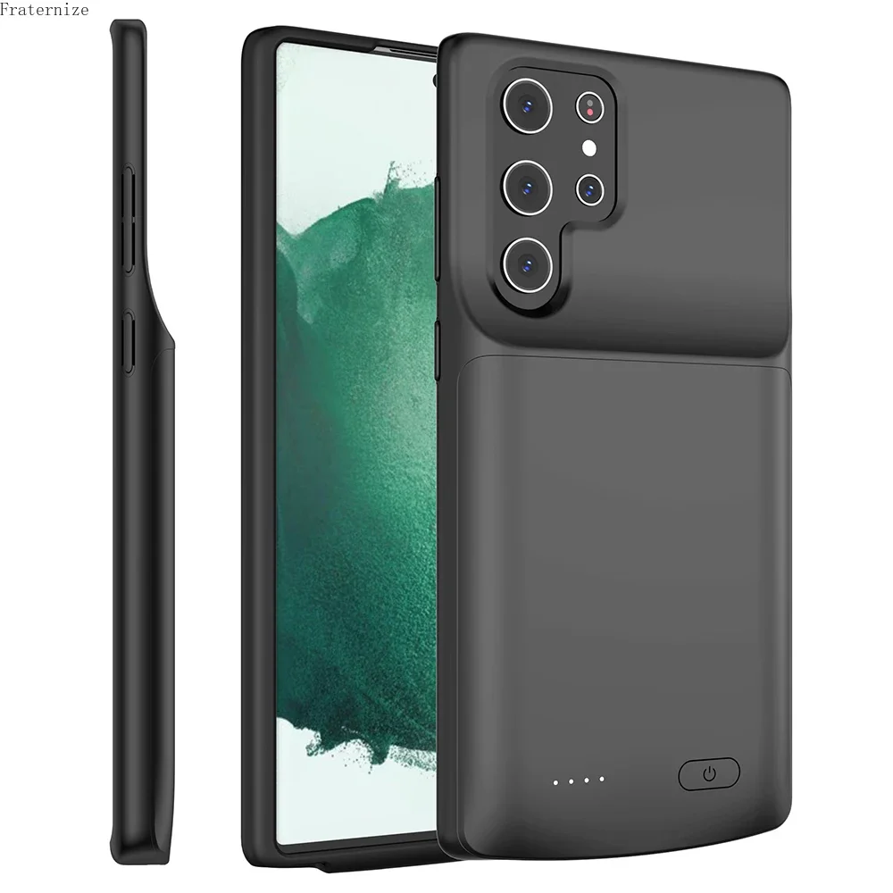 S22 power case For Samsung Galaxy S22 Ultra S22 Plus External Battery charger case Portable power Bank shockproof Charging cover